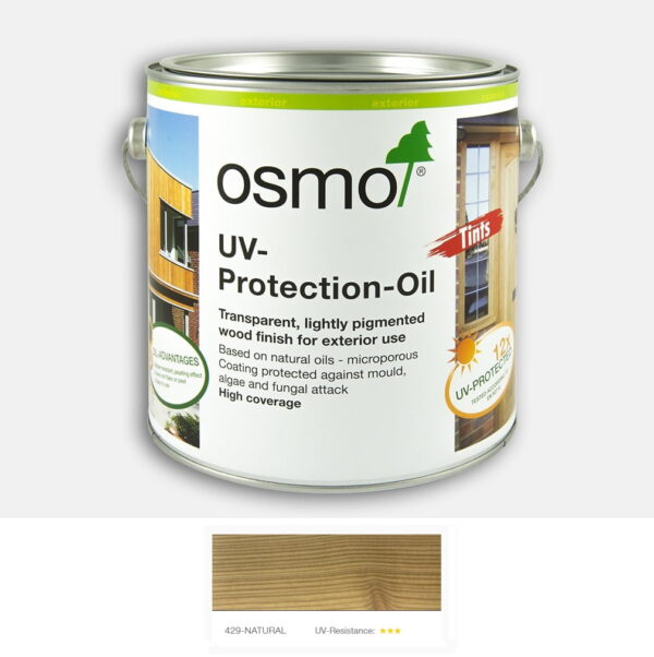 0.75L UV Protection Oil Natural Matte